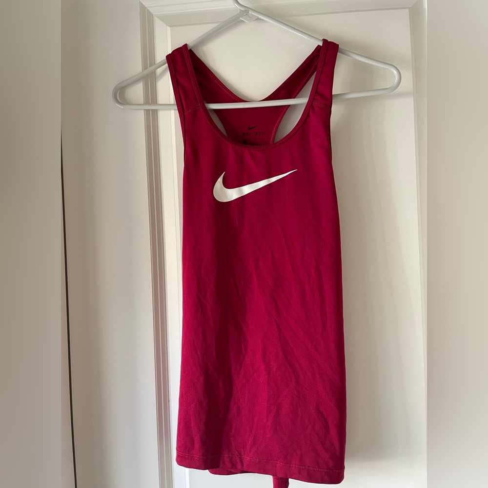 NIKE DRI FIT HOT PINK SHIRT💗